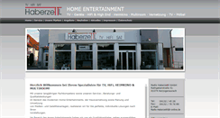Desktop Screenshot of haberzettl-hifi.de